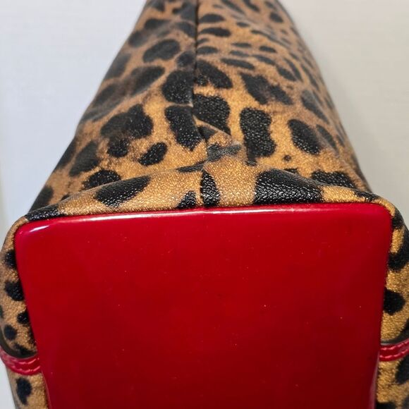 Dolce & Gabbana Leopard PVC Patent Leather Tote Bag - Picture 7 of 13